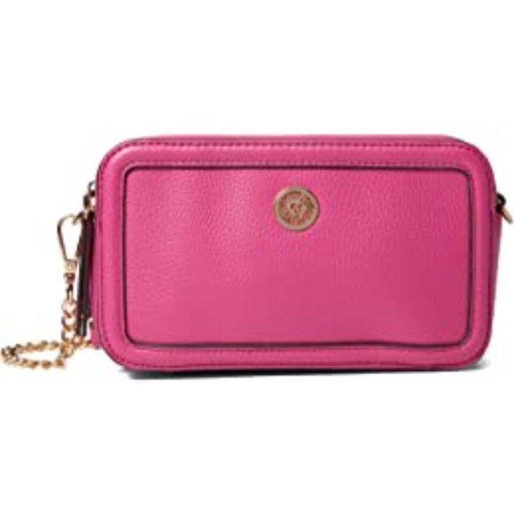 Anne Klein Bags Bnwt Anne Klein Orchid Flower Double Zip Crossbody